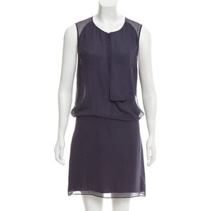 Acne silk purple dress size 4